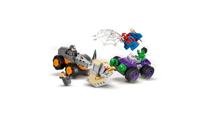 LEGO Marvel Spidey 10782 Hulks und Rhinos Truck-Duell