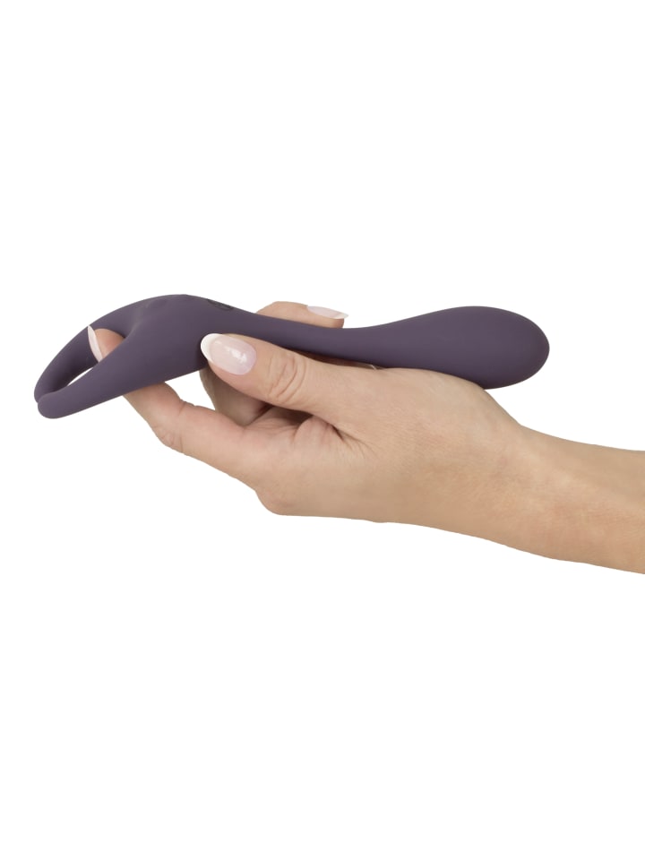 Couples Choice Vibrator Remote Controlled Couple's Vibrator in lila günstig kaufen 18,5 cm