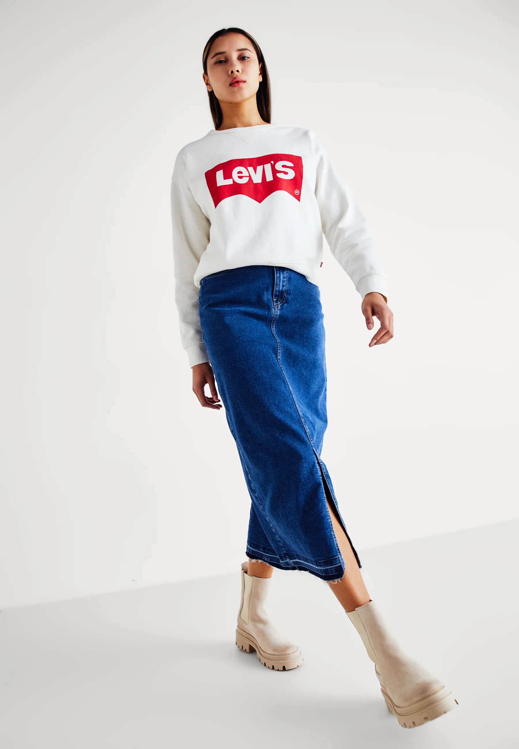 Sudadera Levi's® GRAPHIC SIGNATURE CREW