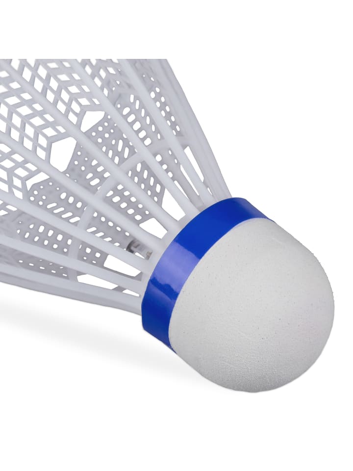 relaxdays 48x Federball in Weiß günstig kaufen onesize
