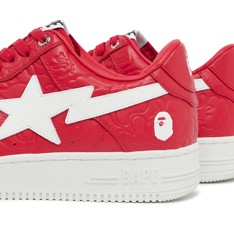 A Bathing Ape Bape Sta #3 L red