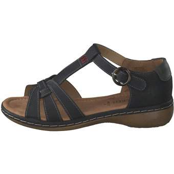 Puccetti Sandale in schwarz