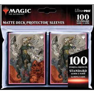 UP - Standard Sleeves for Magic: The Gathering - Kamigawa Neon Dynasty V4 (100)
