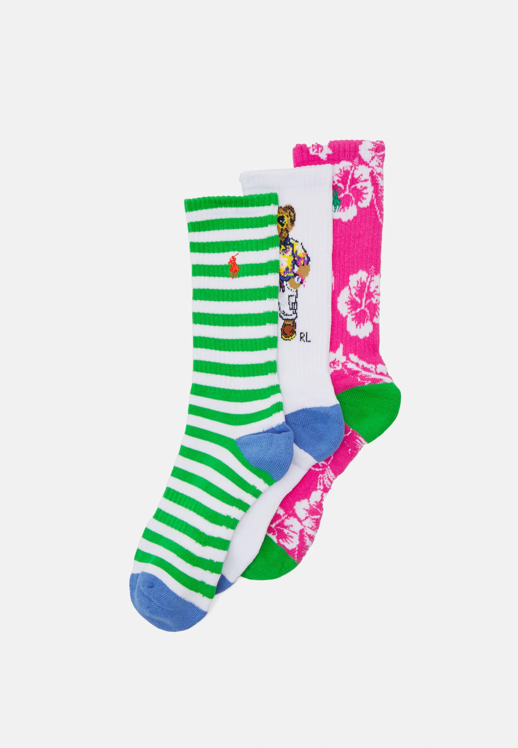 Calcetines unisex Polo Ralph Lauren GIFT BOXES (paquete de 3)