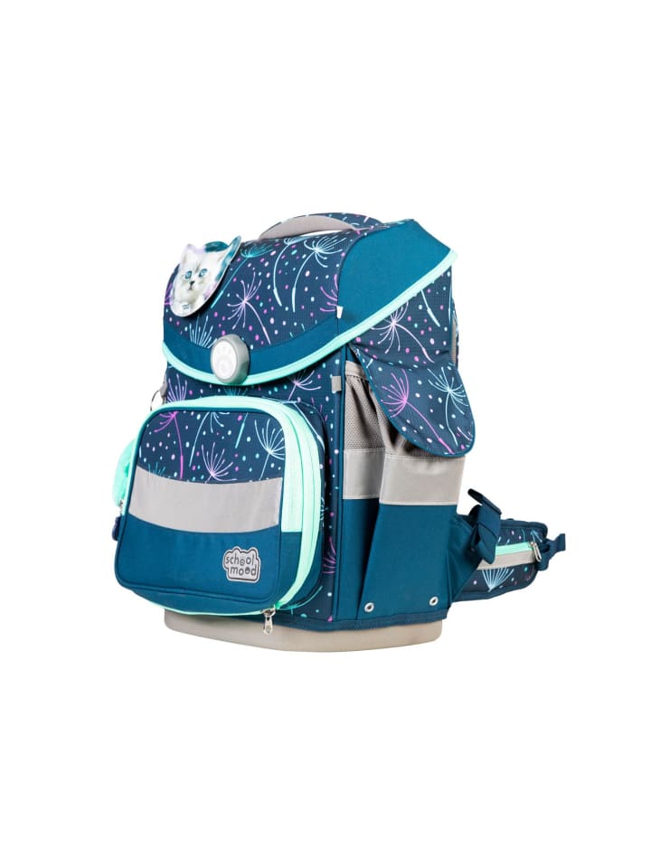 SCHOOL-MOOD School Mood Timeless Pro Lina (Kätzchen), 7-tlg. Schulranzenset günstig kaufen onesize