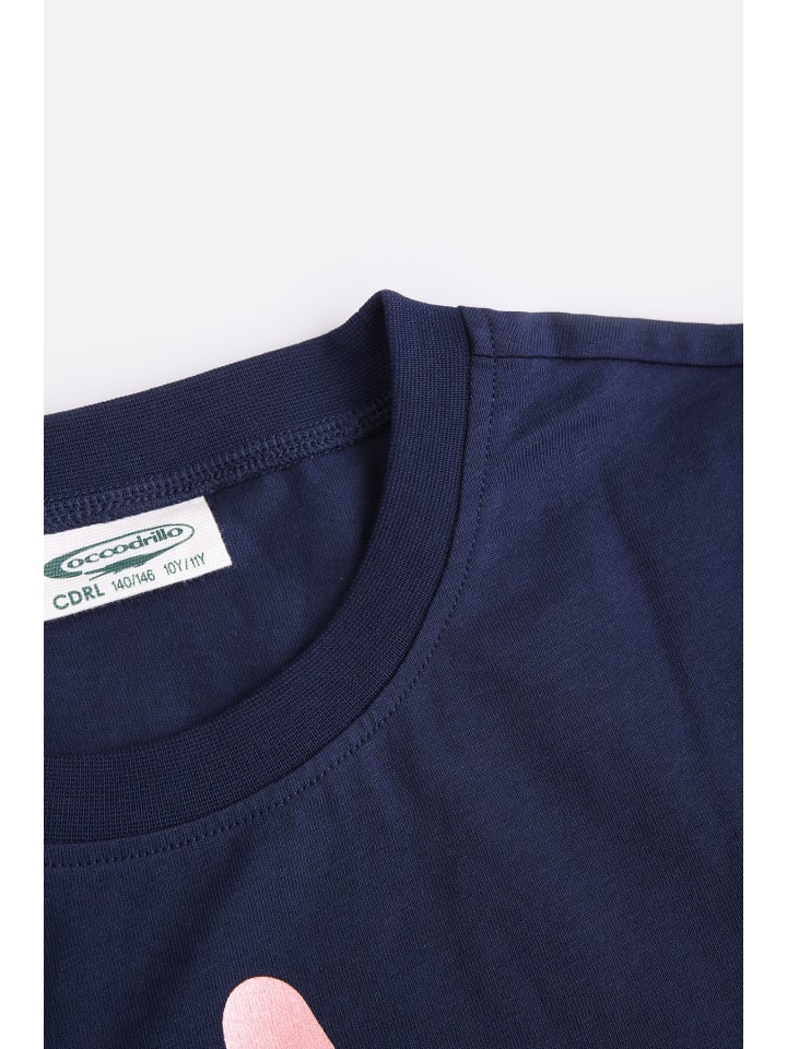 Coccodrillo Pyjama für Mädchen in schwarzgrau günstig kaufen