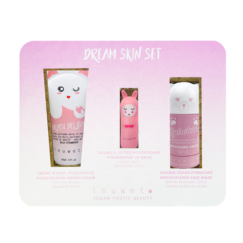 Inuwet Coffret Dream Rose Hydra - 3 soins visage & corps Soins Visage & Corps Naturels & Vegan