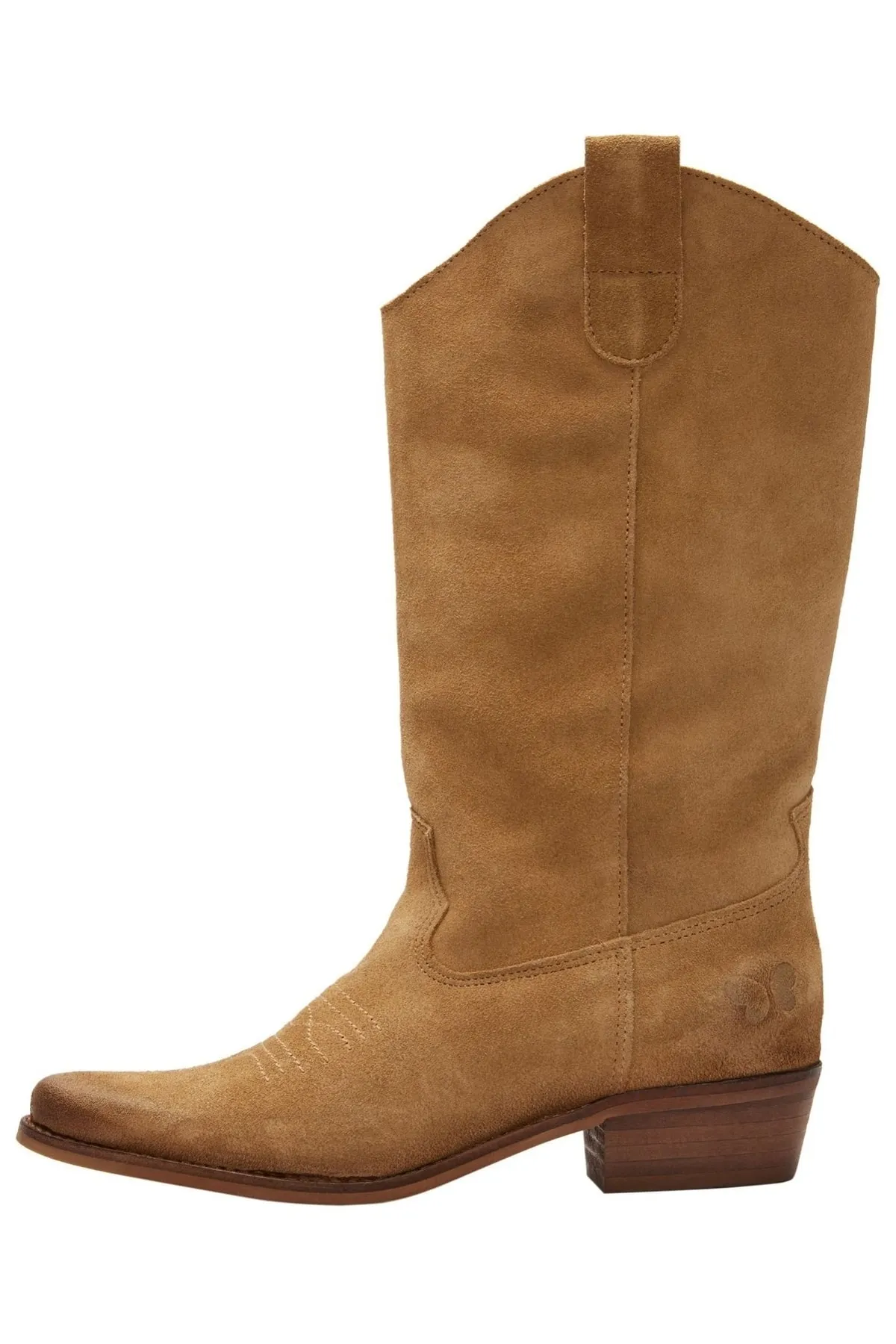 Felmini  Stiefelette - Grau - Blockabsatz