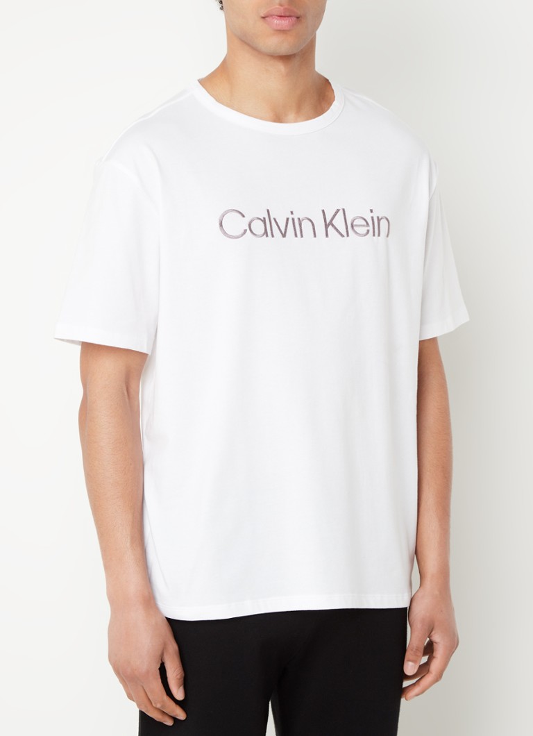 Calvin Klein Pajama top with logo embroidery