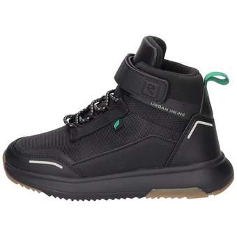Run Lifewear Klett Boots in schwarz