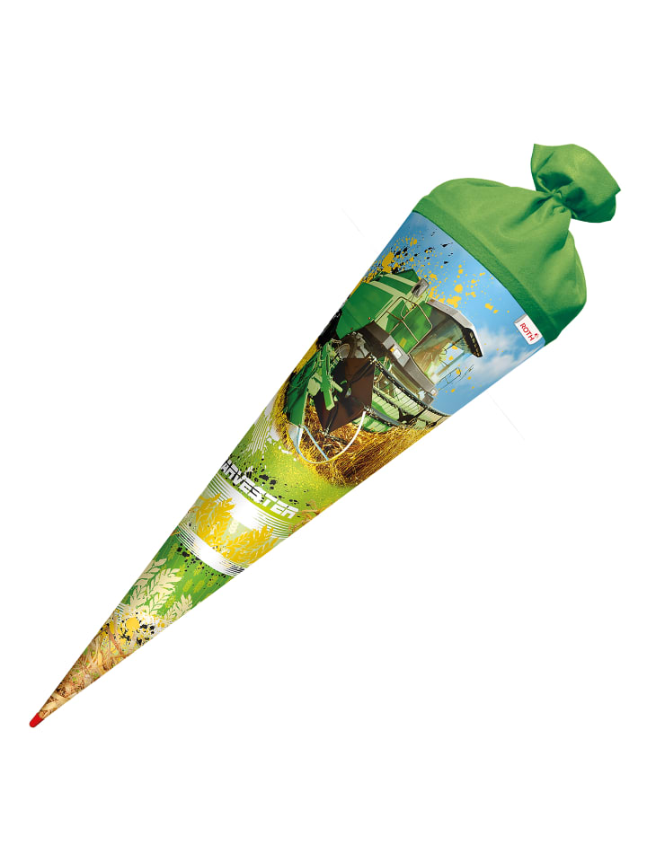 ROTH Schultüte groß Mähdrescher 70 cm in Grün günstig kaufen onesize