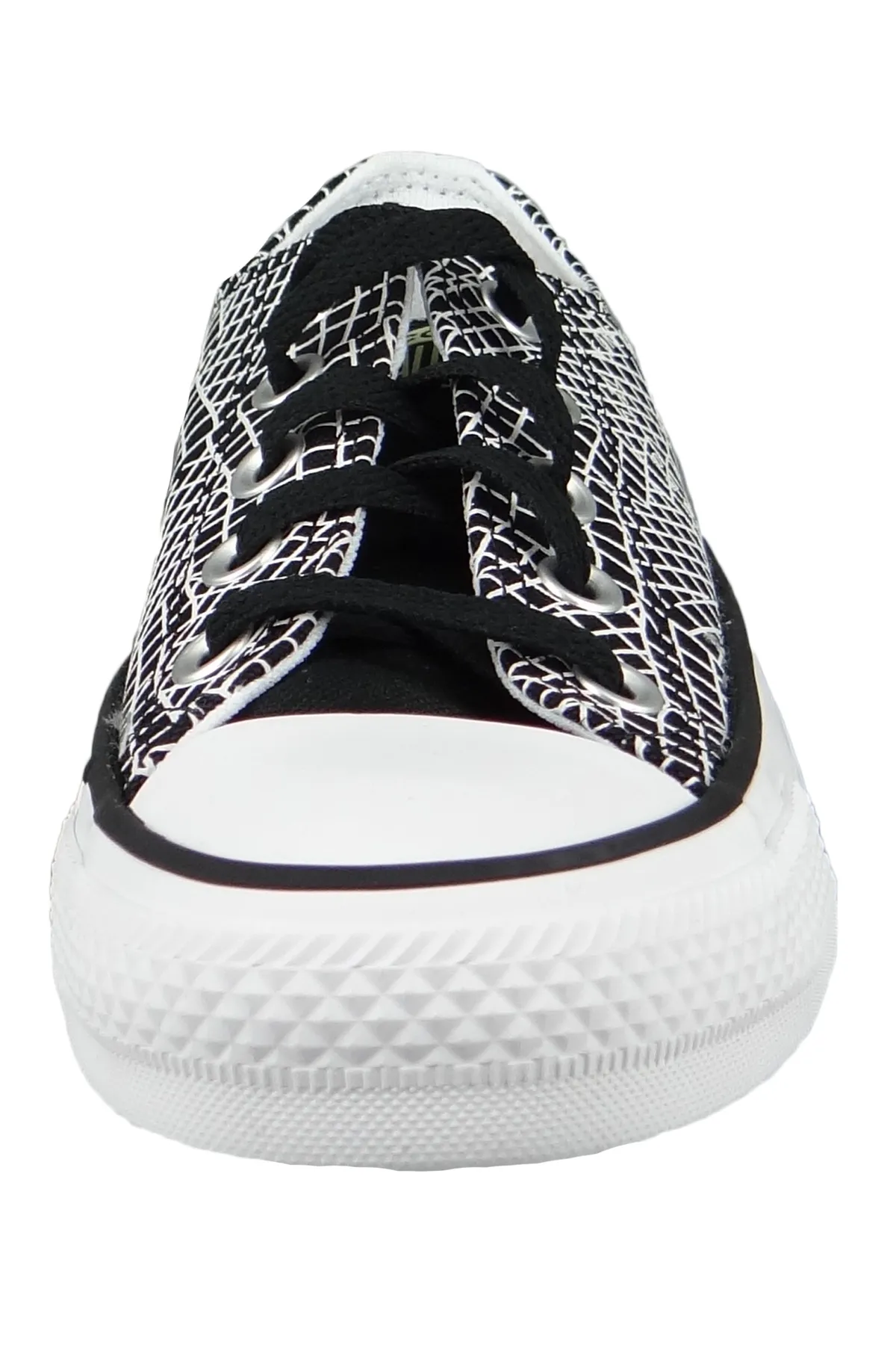 converse  Damen Low Sneaker Chuck Taylor All Star Topograhic OX 170123C Schwarz Black LT Zitron Textil