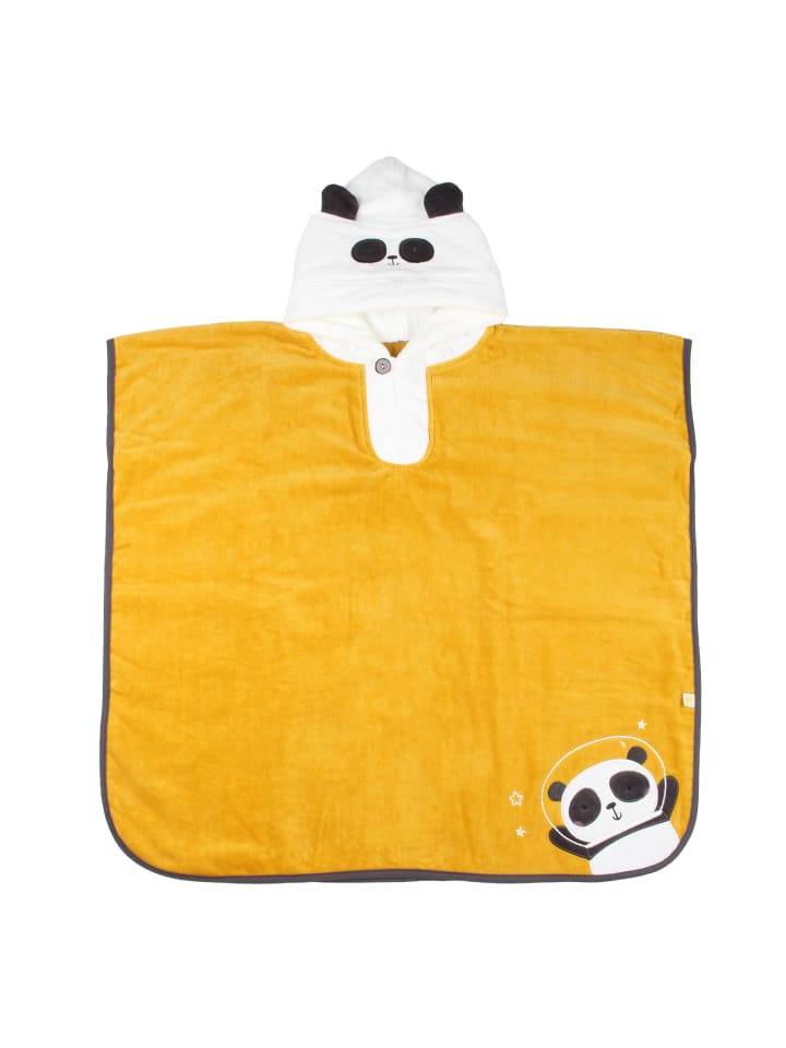 Schlummersack Frottee Badeponcho in Gold günstig kaufen
