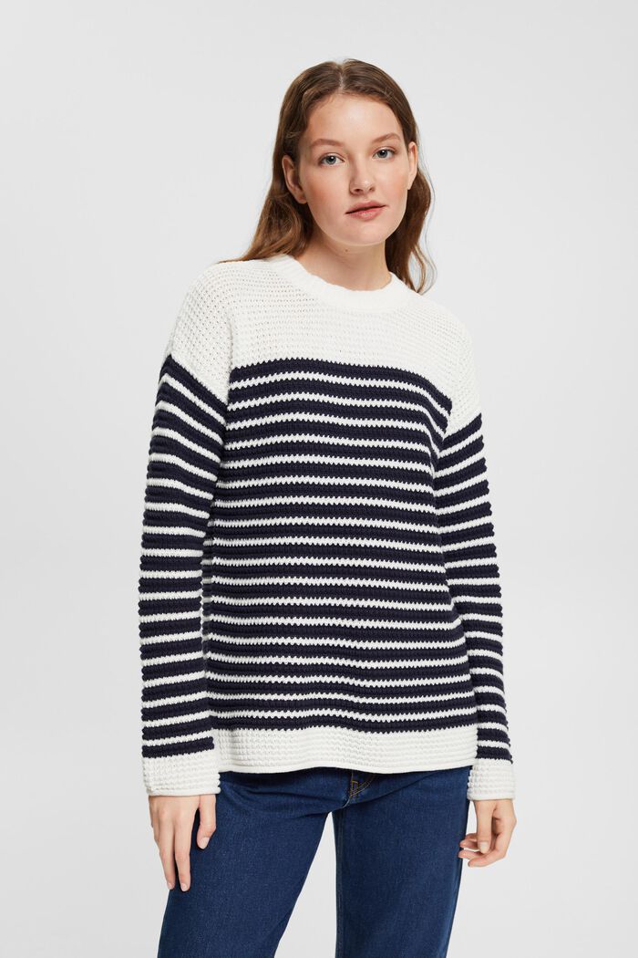 Pullover aus Strukturstrick