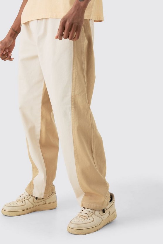 Tall Twill Hose mit elastischem Bund und Twist