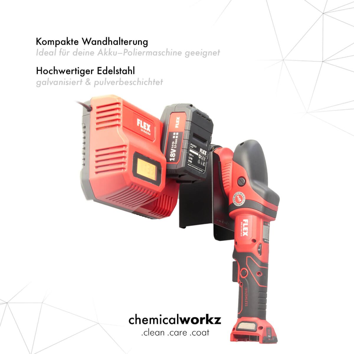 chemicalworkz Poliermaschinenhalter für 1 Poliermaschine