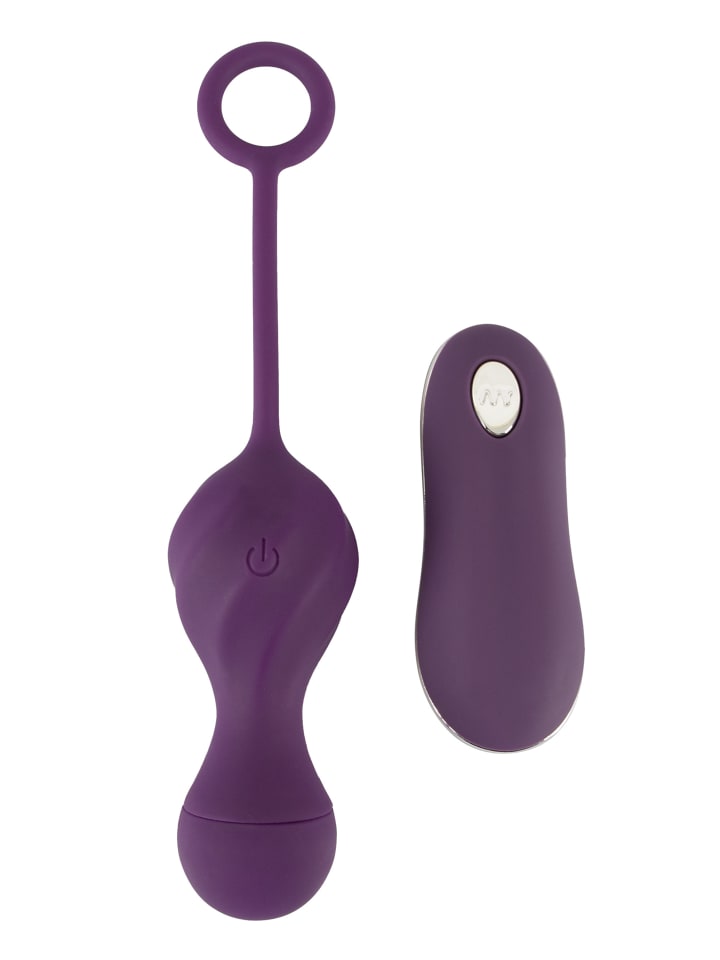 Sweet Smile Vibrokugeln Remote Controlled Love Balls in lila günstig kaufen 17 cm