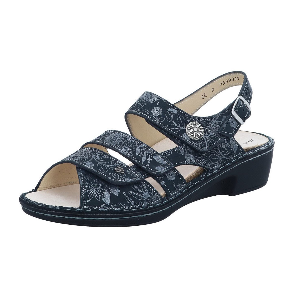 FINN COMFORT Komfort Sandalen grau
