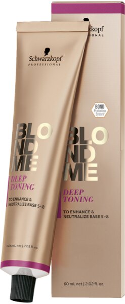 Schwarzkopf Professional BlondMe Blonde Deep Toning Blondierung