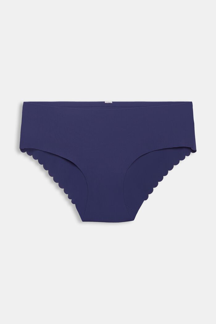 Hipster-Shorts aus Mikrofaser mit Bogenkante