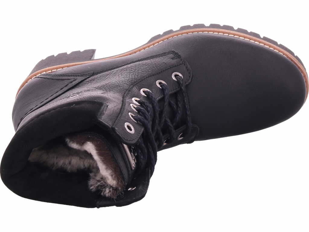 PANAMA JACK Schnür-Stiefeletten schwarz Negro