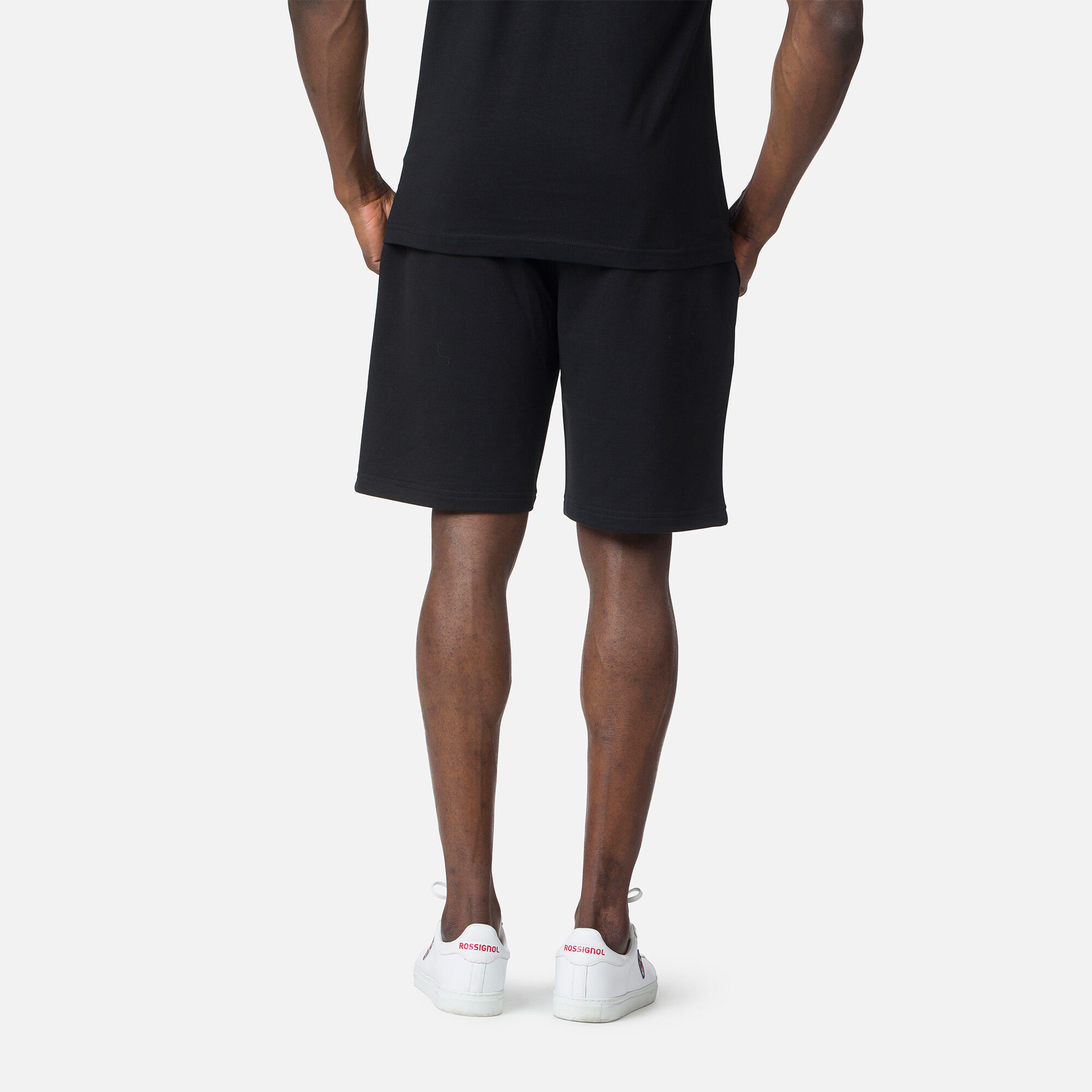 Short en coton logo pour homme