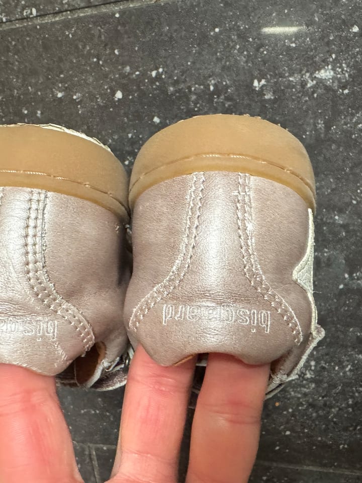 bisgaard Leder-Sneakers in Gold günstig kaufen 26