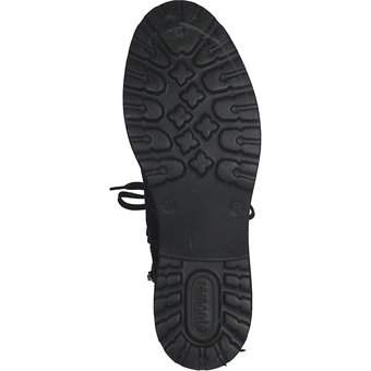 Remonte Schnürstiefelette in schwarz