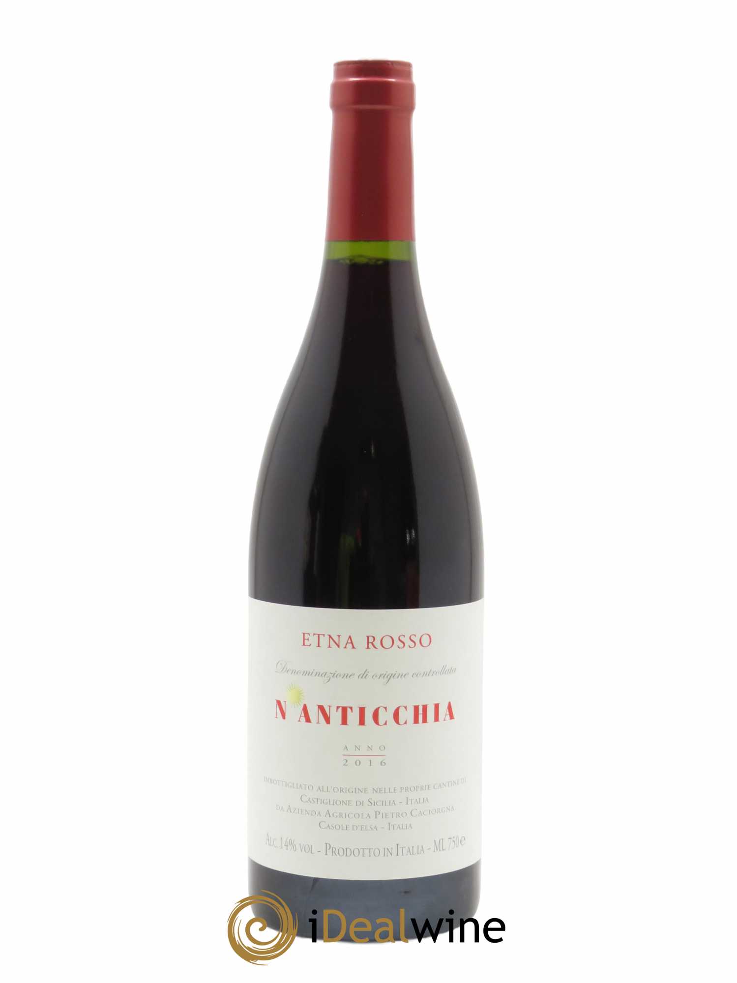 Etna Rosso DOC Azienda Agricola Pietro Caciorgna Nanticchia  2016 - Lot de 1 Bouteille