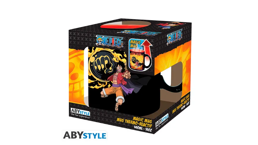 ONE PIECE - Thermo Tasse - 460 ml -Luffy vs Kaido