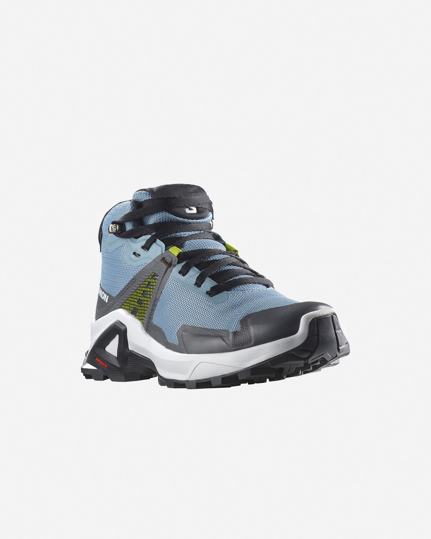 Turistické topánky Salomon X Rise Mid Gtx Jr L47071600