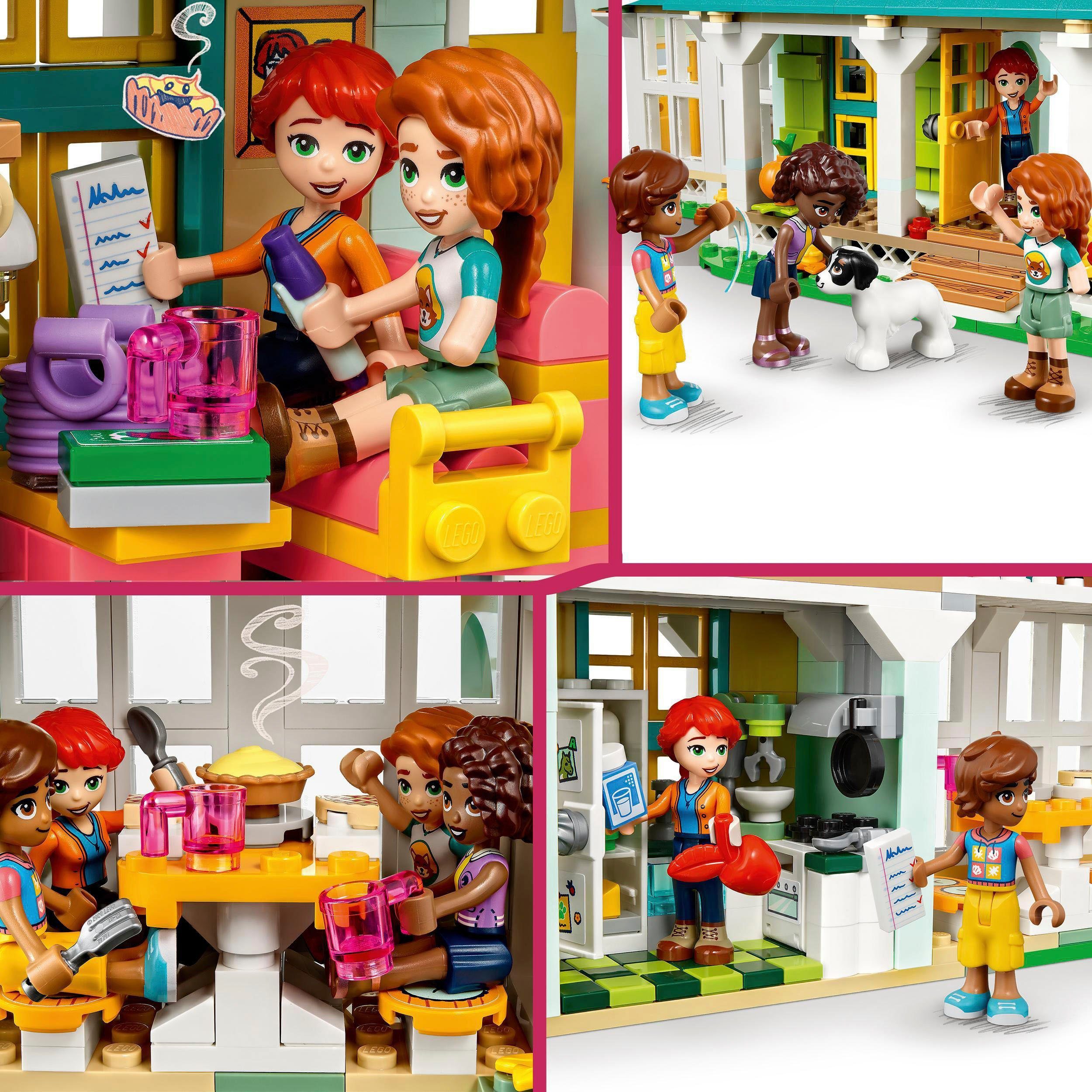 LEGO® Konstruktionsspielsteine Autumns Haus (41730), LEGO® Friends, (853 St), Made in Europe