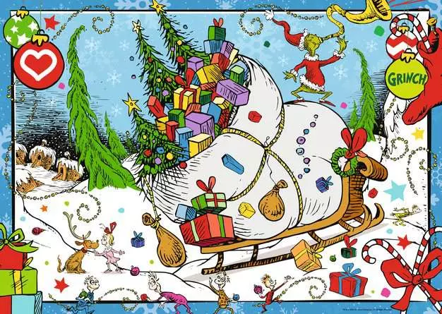 Puzzle 1000 Teile - The Grinch