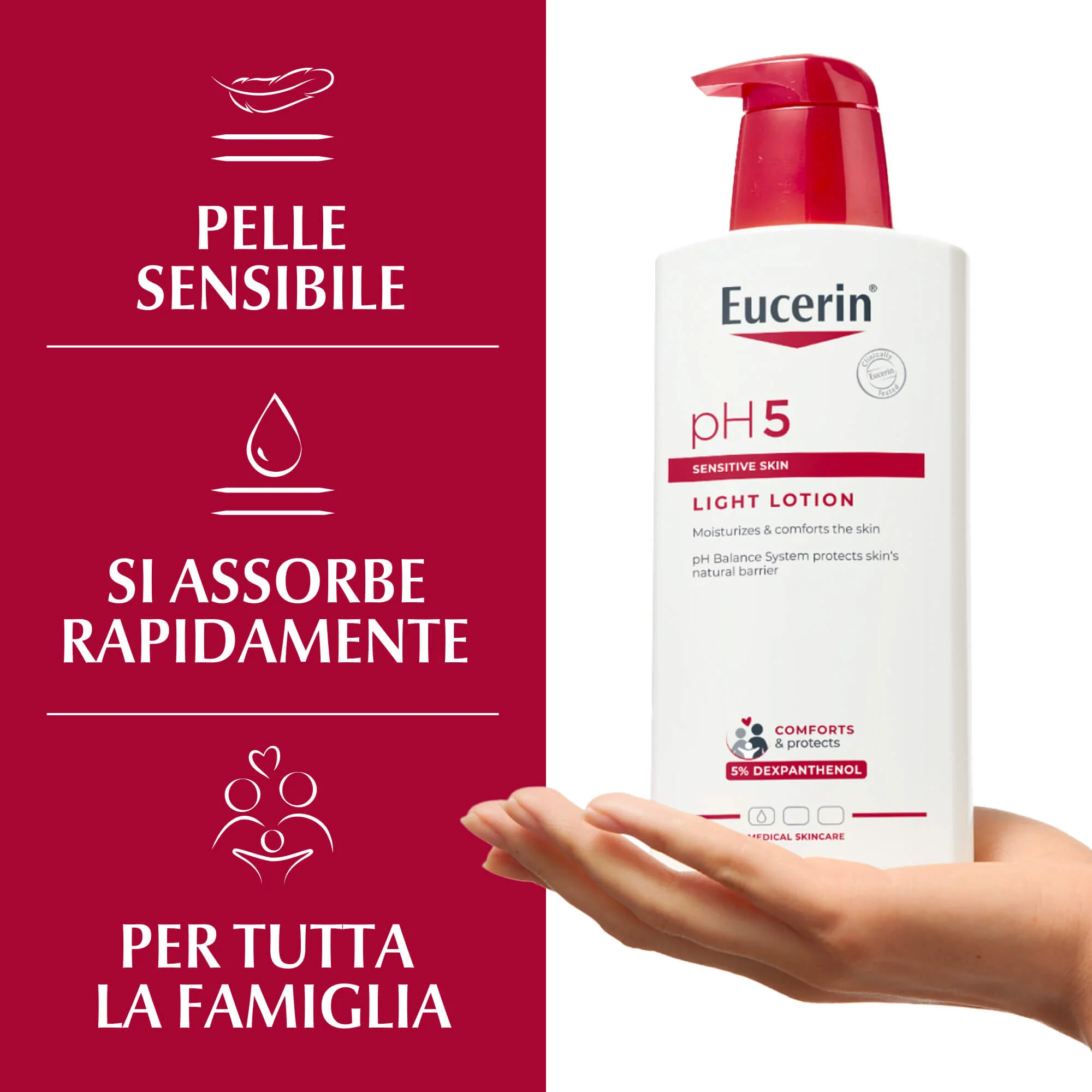 pH5 Extra leichte Feuchtigkeitsemulsion - Körpercreme