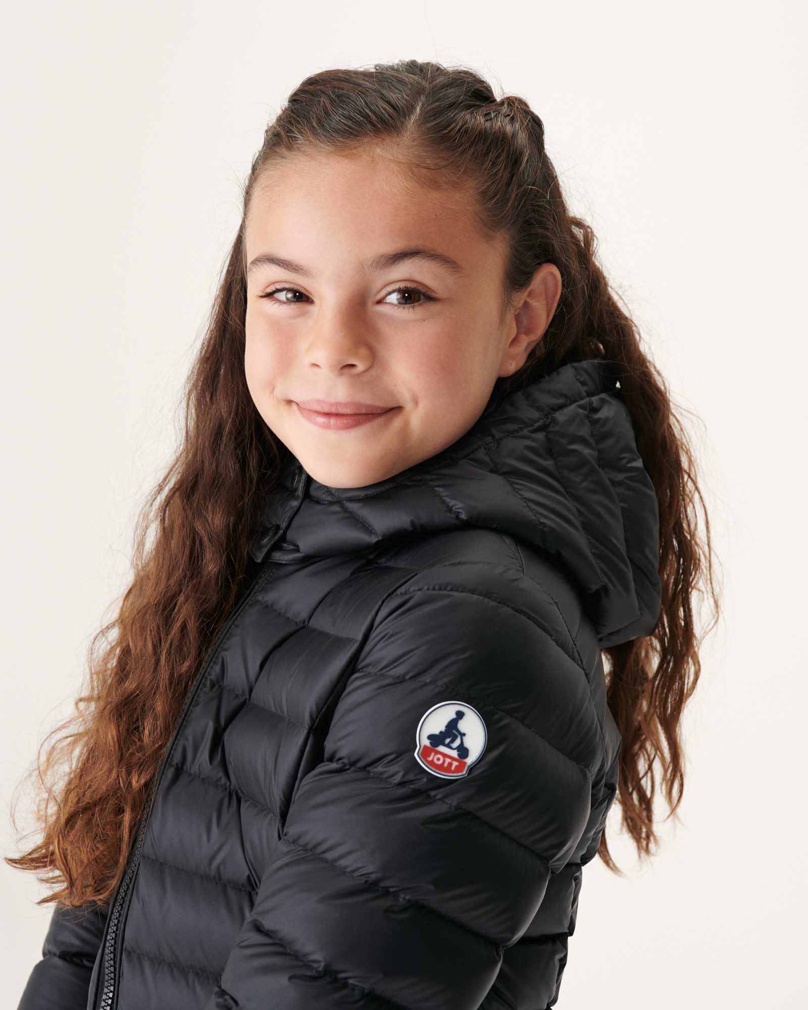Doudoune à capuche enfant Grand Froid Noir Opale