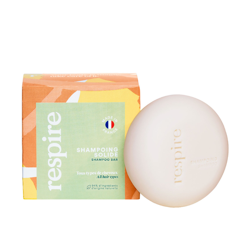 Respire Shampoing solide Lait d'Amandes 75gr SHAMPOING SOLIDE