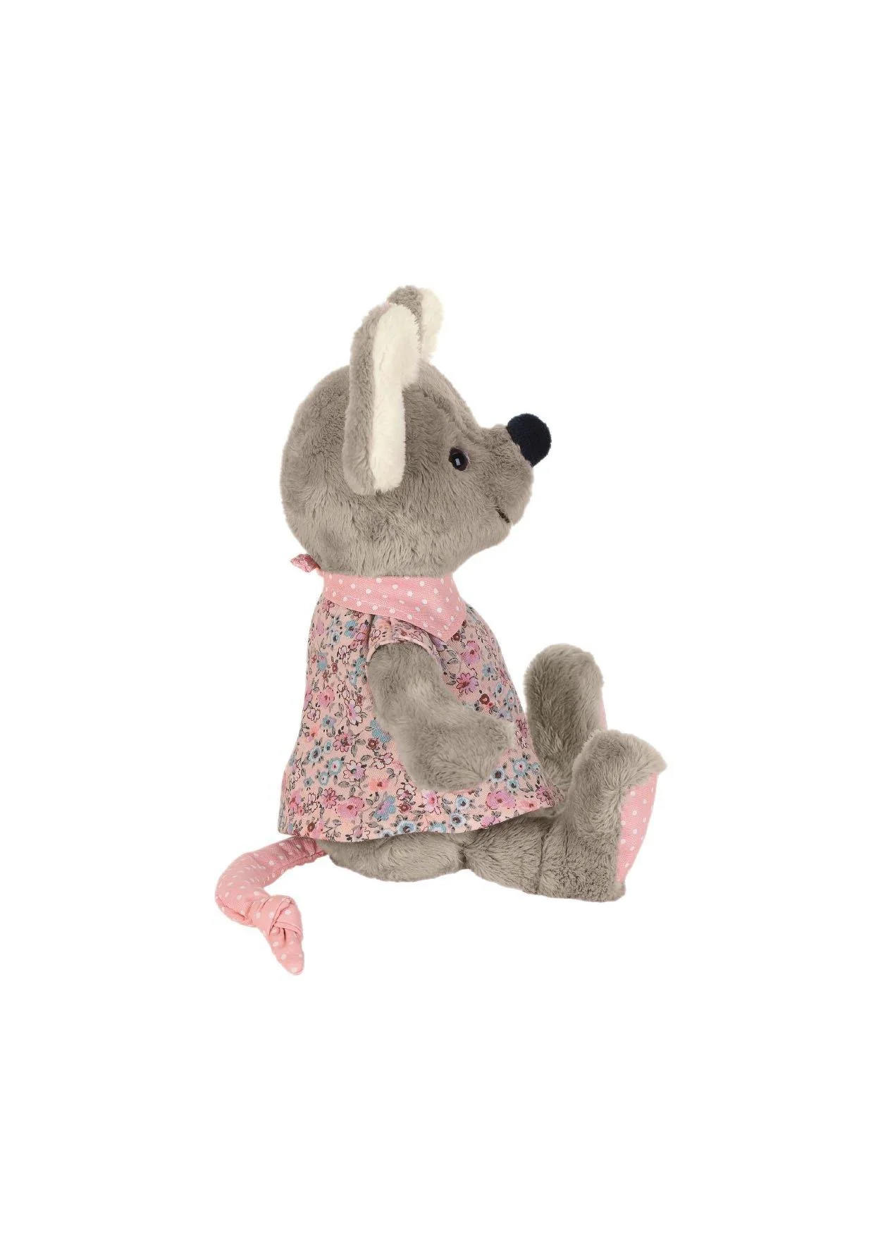 Spieltier Maus Mabel in Rosa, 25 cm