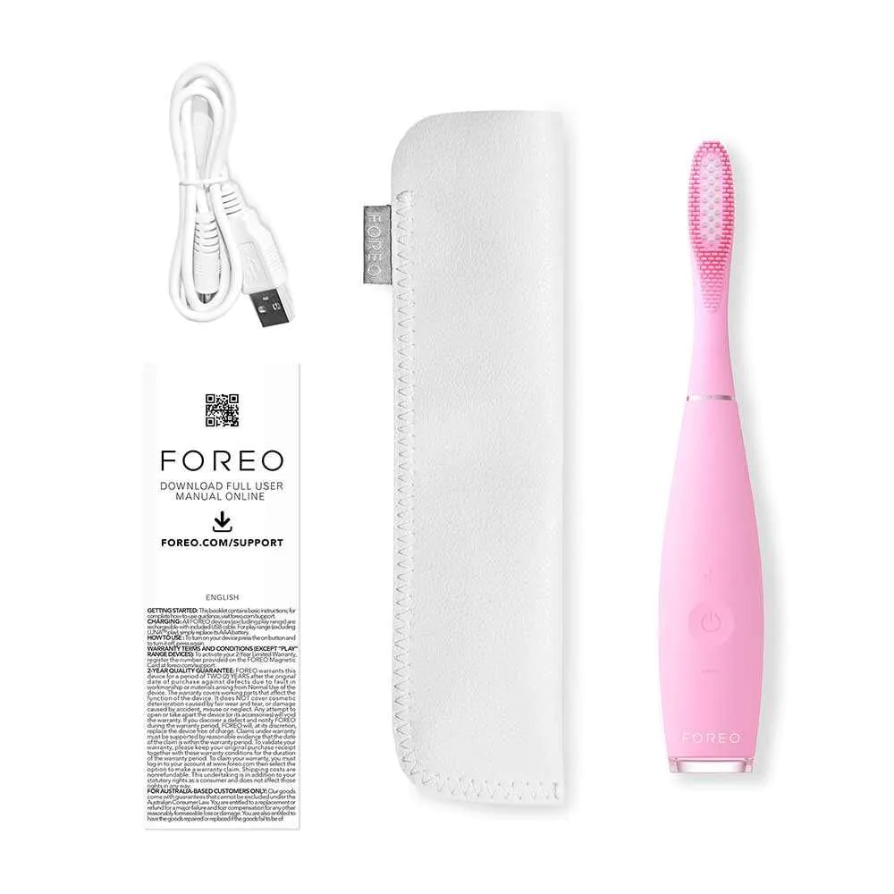 Foreo Issa 3 sonisk tandbørste, perlemorrosa