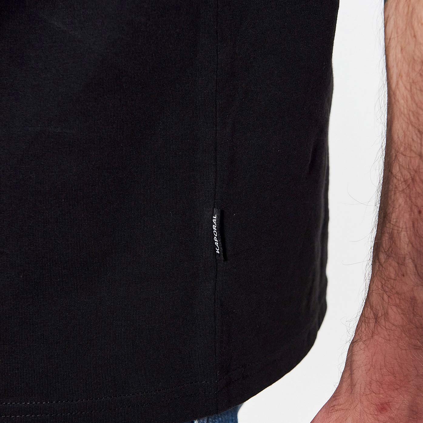 BRYZO  T-shirt noir Homme en 100% coton bio