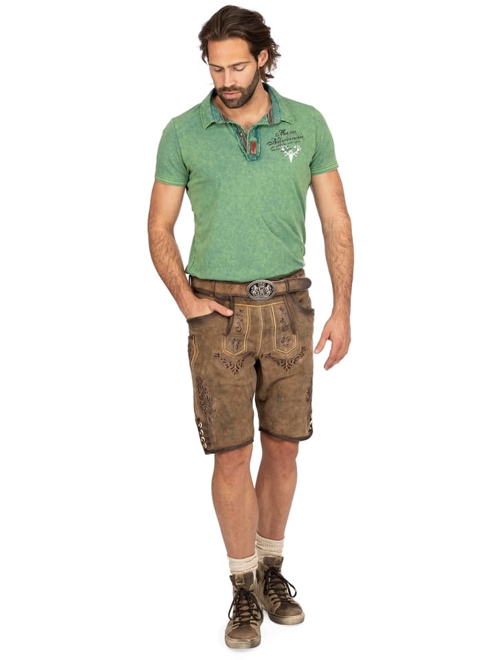 MADDOX Lederhose RONN in braun günstig kaufen