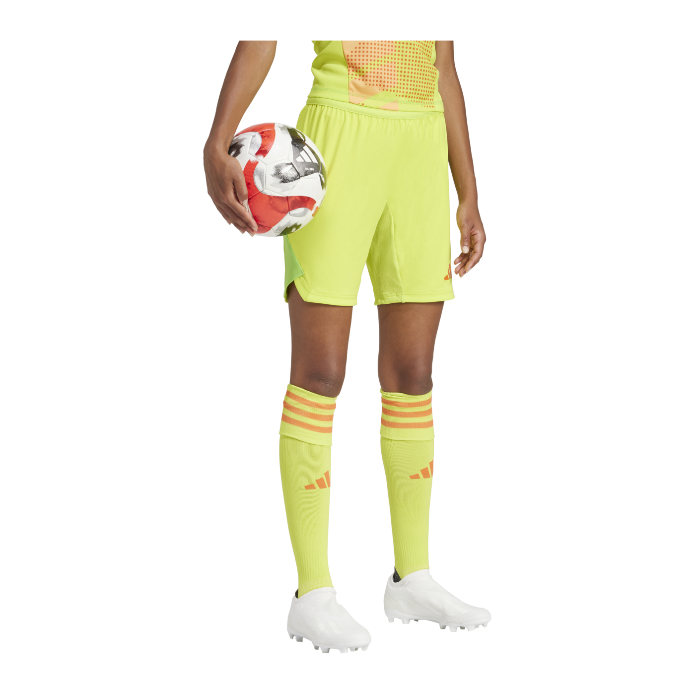 adidas Tiro 24 Pro Torwartshort Damen Gelb