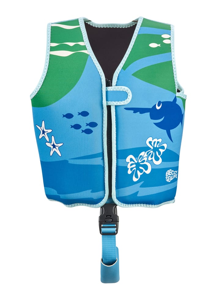 BECO the world of aquasports Schwimmweste in blau - grün günstig kaufen
