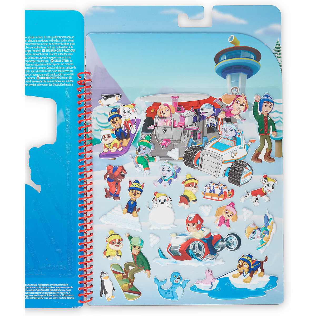 PAW Patrol wiederaufklebbare, bauschige Sticker – Jake´s Berg