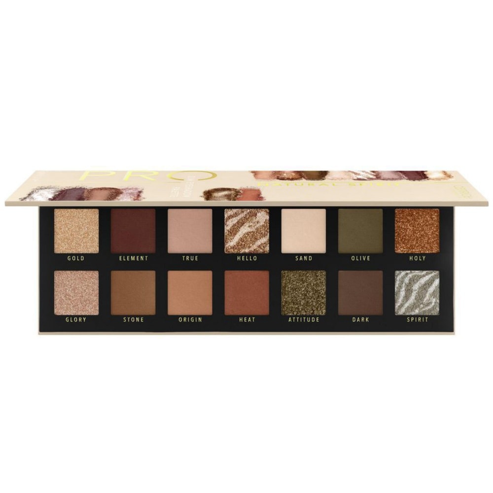 catrice Pro Natural Spirit Slim palette fards àpaupières 010 Neutral Elements Palette d'Ombres à Paupières