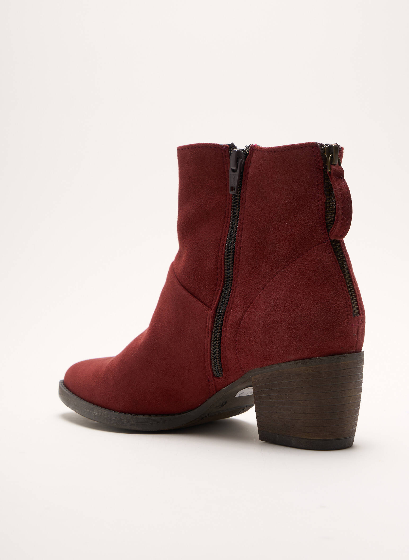 Elue Par Nous Bottines Femme couleur rouge