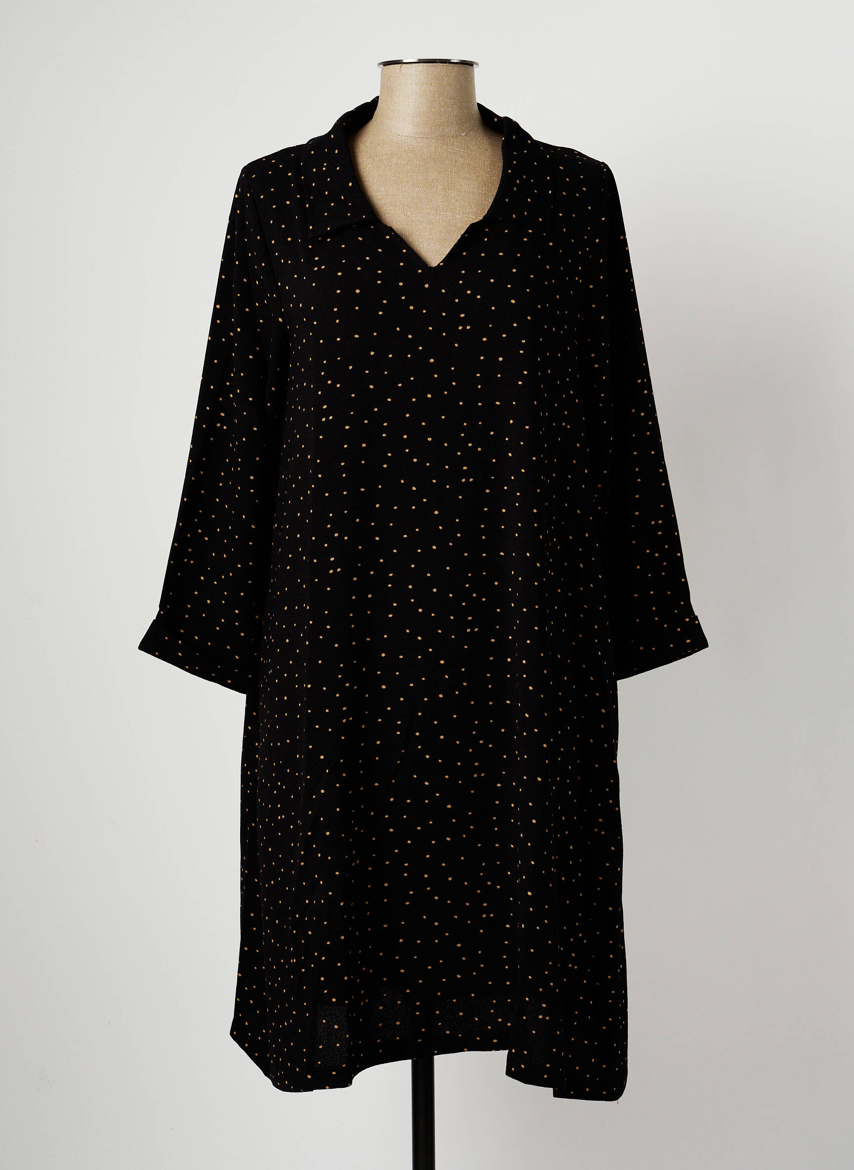 G Oze Tuniquemanchelongue Femme couleur noir