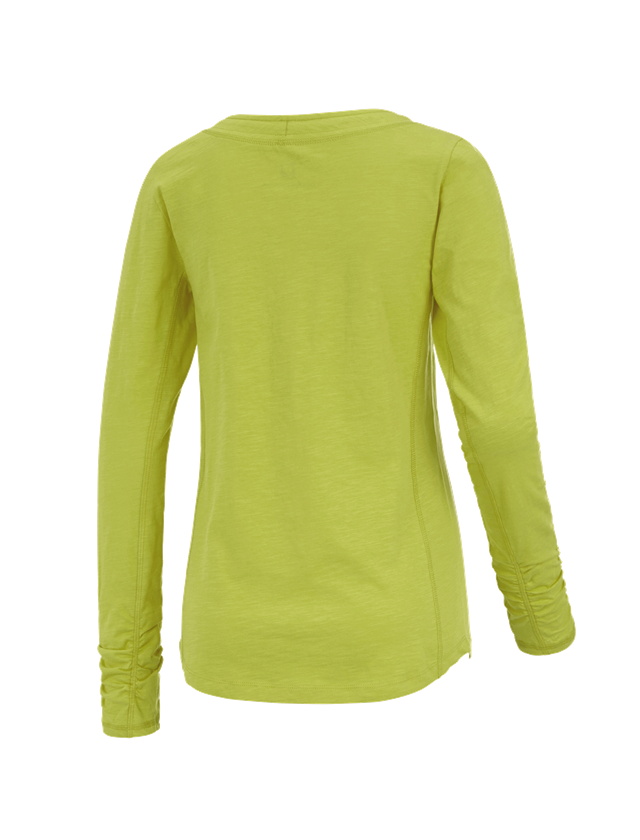 e.s. Longsleeve cotton slub, Damen