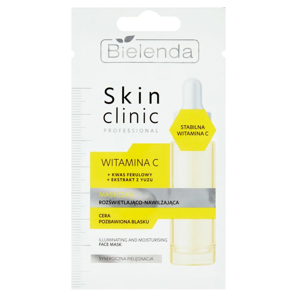 Bielenda Skin Clinic Professionel C-vitamin lysnende og fugtgivende maske