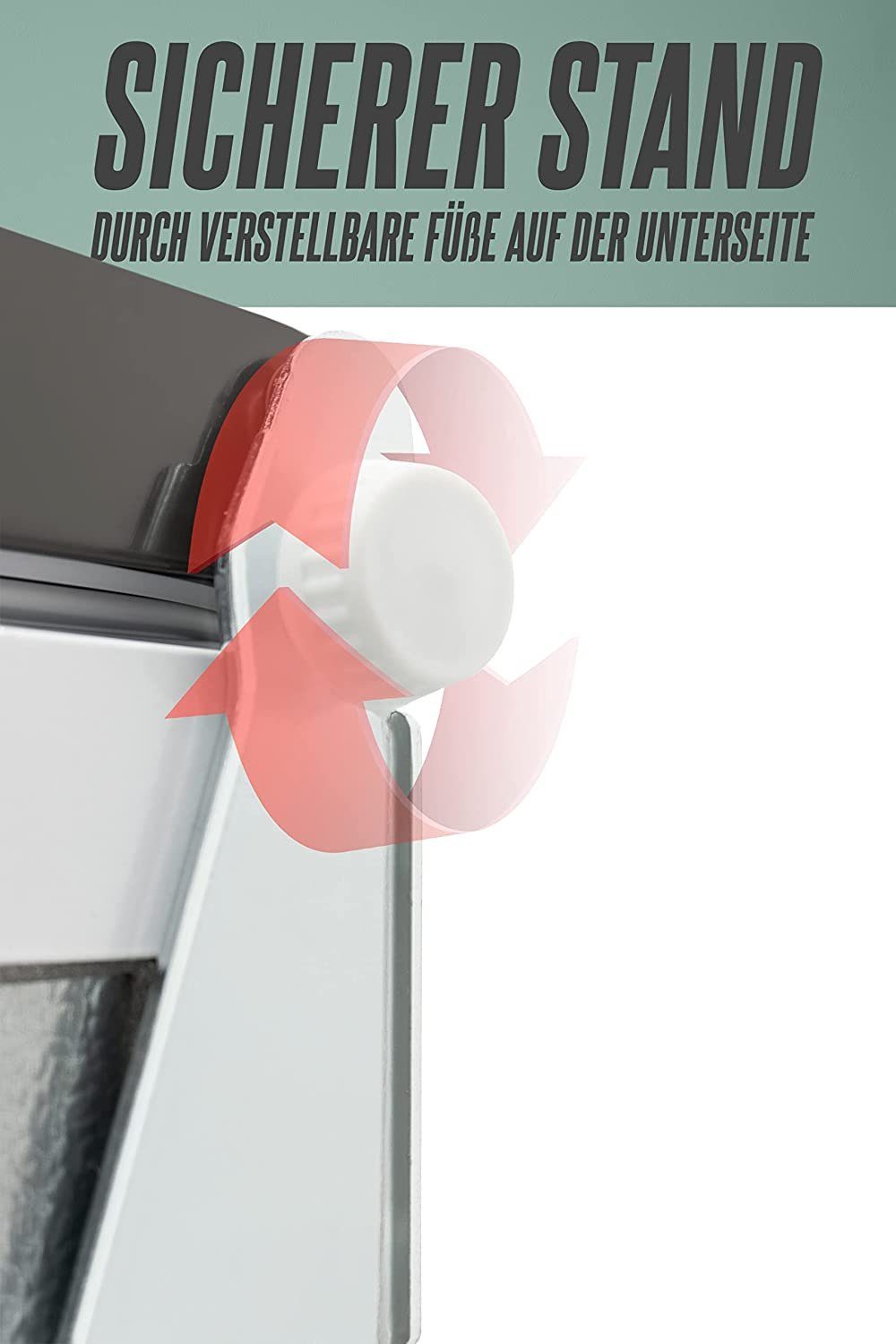 Heinrich´s Gefrierschrank Mini Freezer HGB 4088, 51 cm hoch, 44 cm breit, Gefrierbox, 39db, Freezer 34L perfekt Tiefkühlen