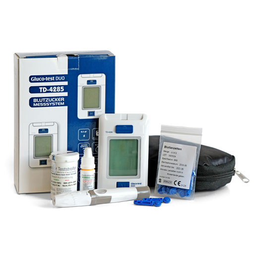 GLUCO TEST DUO Blutzuckermessger.Starterset mmol/l  1 St